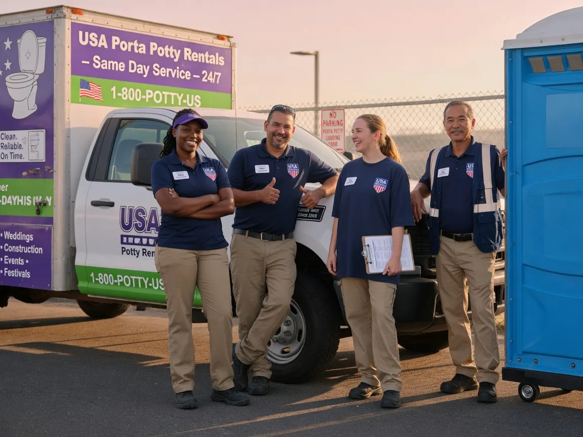 Porta Potty Rental company in Adrian, MO